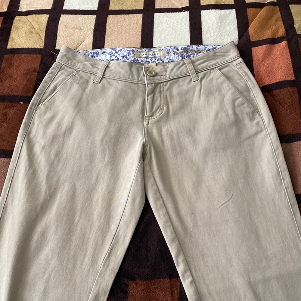 Beige Cargo Pants
